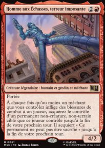 Homme aux �chasses, terreur imposante - Marvel Super Heroes Commander Decks