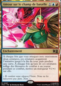 Amour sur le champ de bataille - Marvel Super Heroes Commander Decks