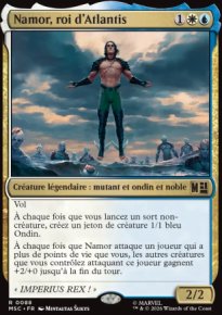 Namor, roi d'Atlantis - Marvel Super Heroes Commander Decks