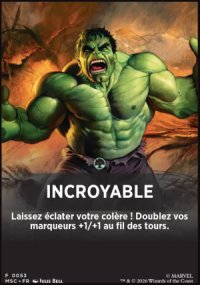 Incroyable - Marvel Super Heroes Commander Decks