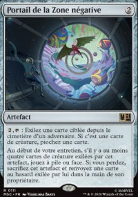 Portail de la Zone n�gative - Marvel Super Heroes Commander Decks