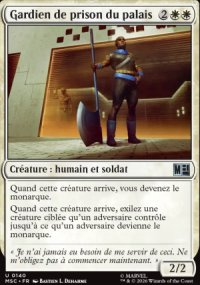Gardien de prison du palais - Marvel Super Heroes Commander Decks