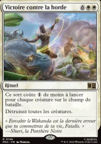 Victoire contre la horde - Marvel Super Heroes Commander Decks