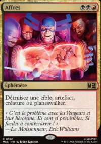 Affres - Marvel Super Heroes Commander Decks