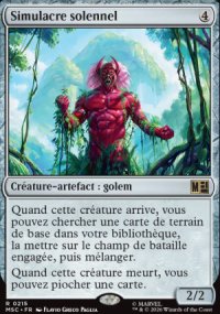 Simulacre solennel - Marvel Super Heroes Commander Decks