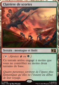 Clairi�re de scories - Marvel Super Heroes Commander Decks