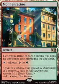 Mont enracin� - Marvel Super Heroes Commander Decks