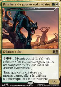 Lion � crini�re boucl�e - Marvel Super Heroes Commander Decks