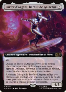 Surfer d'Argent, h�raut de Galactus - Marvel Super Heroes Commander Decks