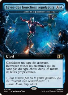 Lev�e de la palissade - Marvel Super Heroes Commander Decks