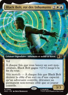 Black Bolt, roi des Inhumains - Marvel Super Heroes Commander Decks
