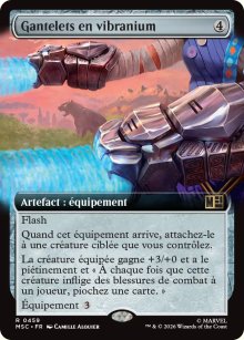 Gantelets en vibranium - Marvel Super Heroes Commander Decks