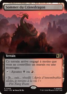Sommet du Cr�nedragon - Marvel Super Heroes Commander Decks