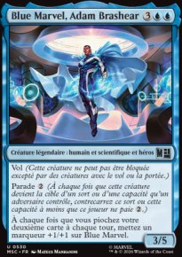 Blue Marvel, Adam Brashear - Marvel Super Heroes Commander Decks