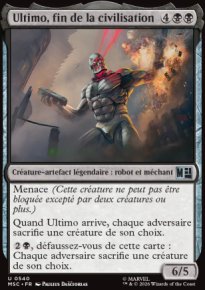 Ultimo, fin de la civilisation - Marvel Super Heroes Commander Decks