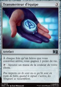 Transmetteur d'�quipe - Marvel Super Heroes Commander Decks