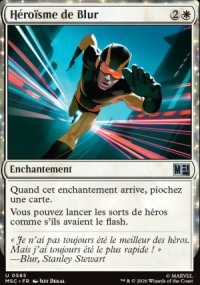 H�ro�sme de Blur - Marvel Super Heroes Commander Decks