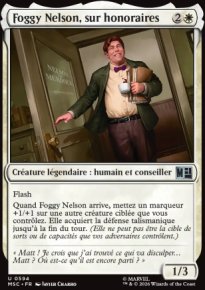 Foggy Nelson, sur honoraires - Marvel Super Heroes Commander Decks