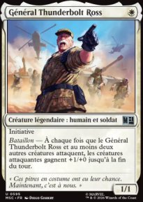 G�n�ral Thunderbolt Ross - Marvel Super Heroes Commander Decks