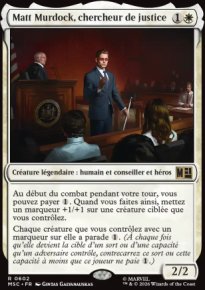 Matt Murdock, chercheur de justice - Marvel Super Heroes Commander Decks