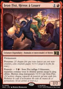 Iron Fist, H�ros � Louer - Marvel Super Heroes Commander Decks