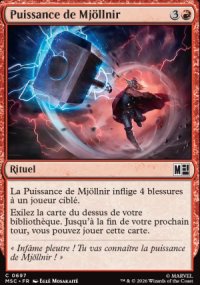 Puissance de Mj�llnir - Marvel Super Heroes Commander Decks