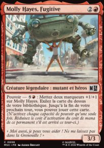 Molly Hayes, Fugitive - Marvel Super Heroes Commander Decks