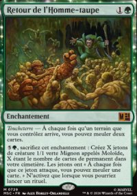 Retour de l'Homme-taupe - Marvel Super Heroes Commander Decks