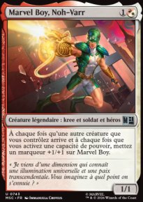 Marvel Boy, Noh-Varr - Marvel Super Heroes Commander Decks