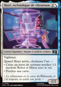 Shuri, technologue de vibranium - Marvel Super Heroes Commander Decks
