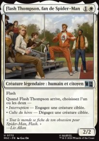 Flash Thompson, fan de Spider-Man - Marvel Super Heroes Commander Decks