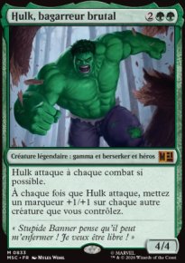Hulk, bagarreur brutal - Marvel Super Heroes Commander Decks