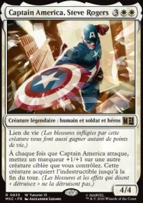 Captain America, Steve Rogers - Marvel Super Heroes Commander Decks
