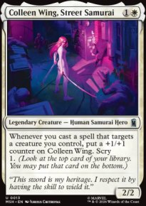 Colleen Wing, Street Samurai - Marvel Super Heroes