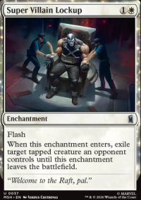 Super Villain Lockup - Marvel Super Heroes