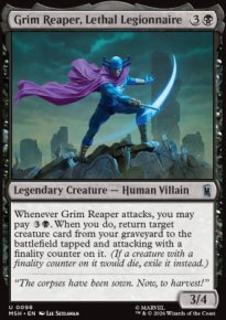 Grim Reaper, Lethal Legionnaire - Marvel Super Heroes