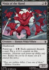 Ninja of the Hand - Marvel Super Heroes