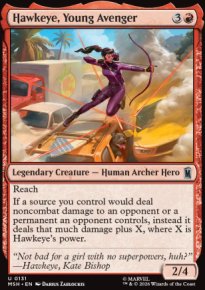 Hawkeye, Young Avenger - Marvel Super Heroes