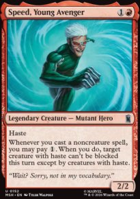 Speed, Young Avenger - Marvel Super Heroes