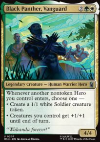 Black Panther, Vanguard - Marvel Super Heroes