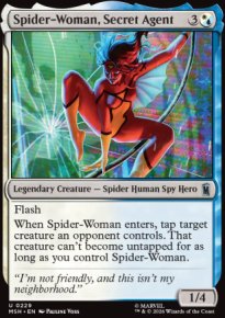 Spider-Woman, Secret Agent - Marvel Super Heroes