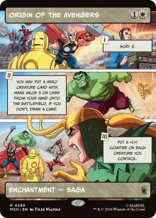Origin of the Avengers - Marvel Super Heroes