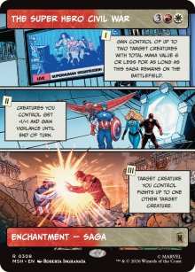 The Super Hero Civil War - Marvel Super Heroes