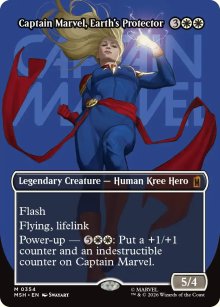 Captain Marvel, Earth's Protector - Marvel Super Heroes