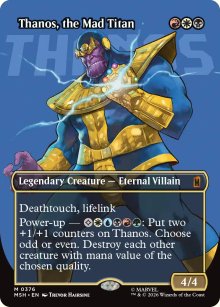 Thanos, the Mad Titan - Marvel Super Heroes