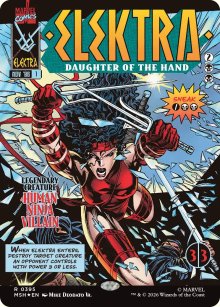 Elektra, fille de la Main - Marvel Super Heroes