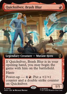 Quicksilver, Brash Blur - Marvel Super Heroes