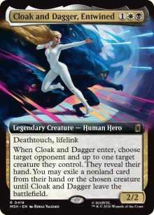 Cloak and Dagger, Entwined - Marvel Super Heroes