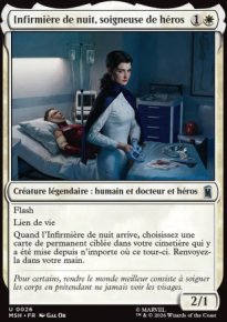 Infirmi�re de nuit, soigneuse de h�ros - Marvel Super Heroes