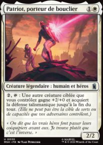 Patriot, porteur de bouclier - Marvel Super Heroes